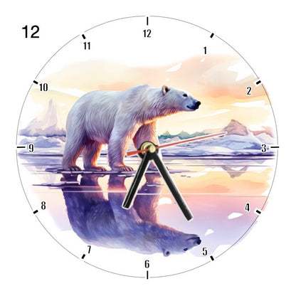 Clocks with 33x different Scenic Polar Bears