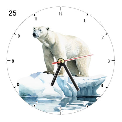 Clocks with 33x different Scenic Polar Bears