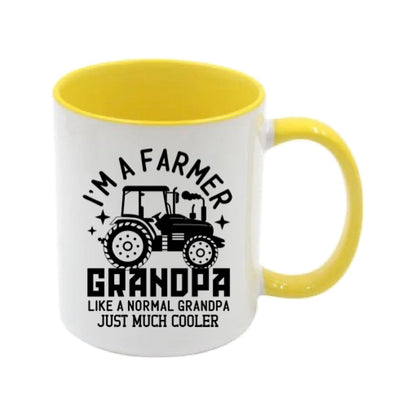 Mug - 11oz - Farmers Saying - 'I'm a farmer grandpa' 1a