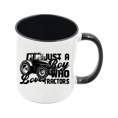 Mug - 11oz - Farmers Saying - 'Just a boy who loves tractors' 1a