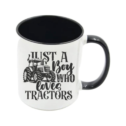 Mug - 11oz - Farmers Saying - 'Just A Boy Who Loves Tractors' 2