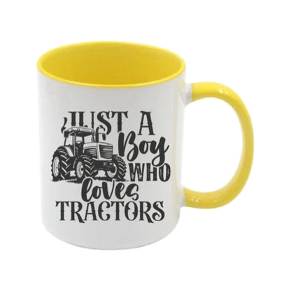 Mug - 11oz - Farmers Saying - 'Just A Boy Who Loves Tractors' 2