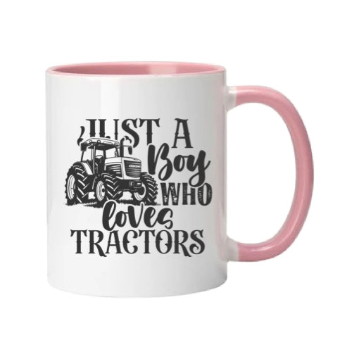 Mug - 11oz - Farmers Saying - 'Just A Boy Who Loves Tractors' 2