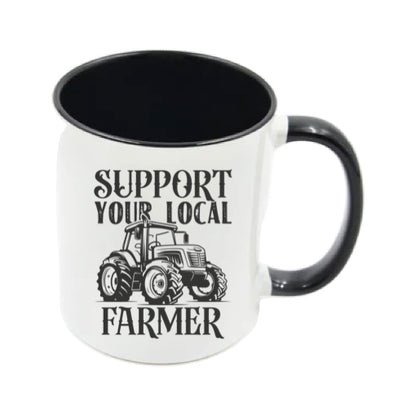 Mug - 11oz - Farmers Saying - 'Support Your Local Farmer' 2
