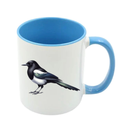 Mug - 11oz - British Bird Magpie