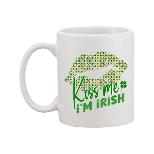 Mug - 11oz - St Patricks Day - Kiss me I'm irish