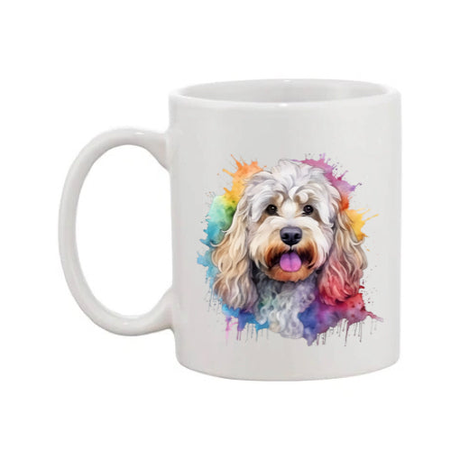 Mug - 11oz - Cockapoo in vibrant watercolours 1