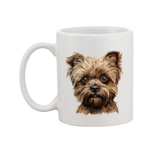 Mug - 11oz - Affenpinscher - brown 3