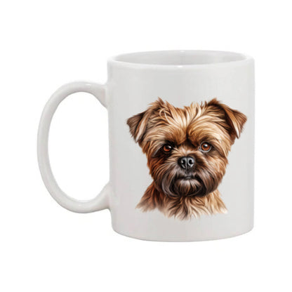 Mug - 11oz - Affenpinscher - brown 2