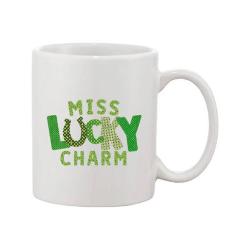 Mug - 11oz - St Patricks Day - Miss Lucky Charm
