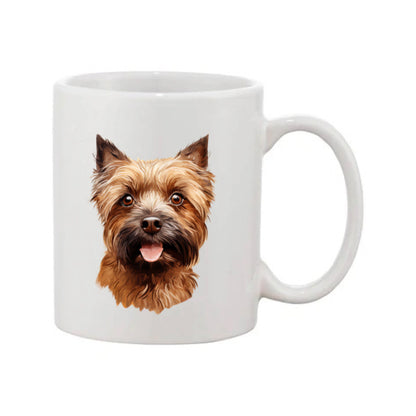 Mug - 11oz - Affenpinscher - brown 1