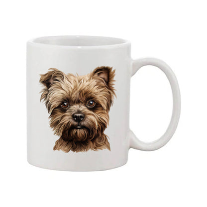 Mug - 11oz - Affenpinscher - brown 3