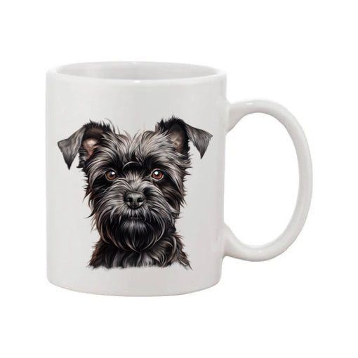 Mug - 11oz - Affenpinscher - black 4
