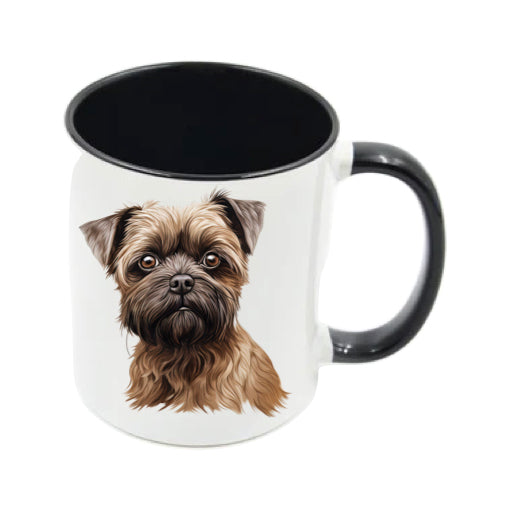Mug - 11oz - Affenpinscher - brown 4