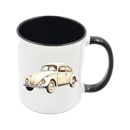 Mug - 11oz - VW Beetle - White