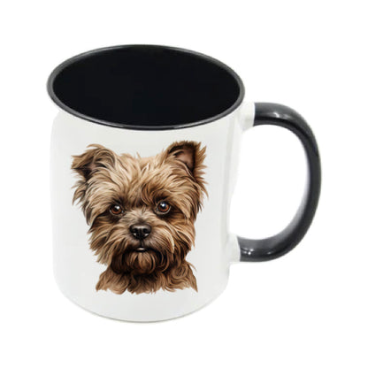 Mug - 11oz - Affenpinscher - brown 3
