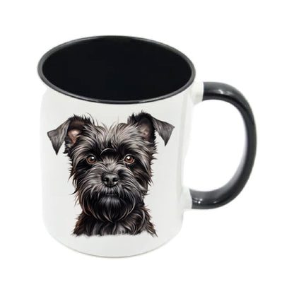 Mug - 11oz - Affenpinscher - black 4