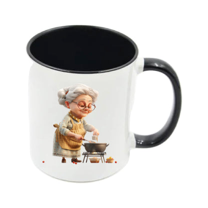 Mug - 11oz - OAP - Lady cooking 1