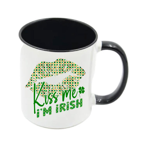 Mug - 11oz - St Patricks Day - Kiss me I'm irish