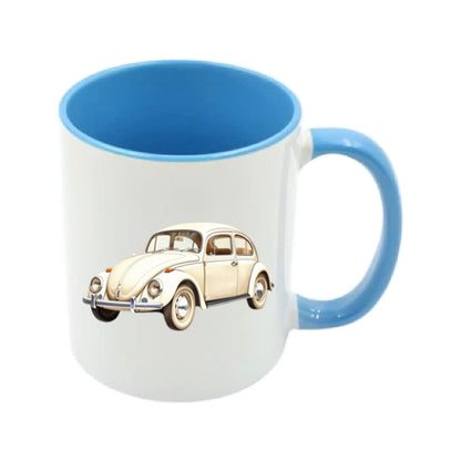 Mug - 11oz - VW Beetle - White