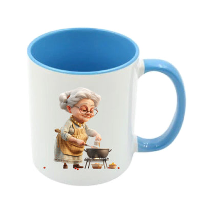 Mug - 11oz - OAP - Lady cooking 1