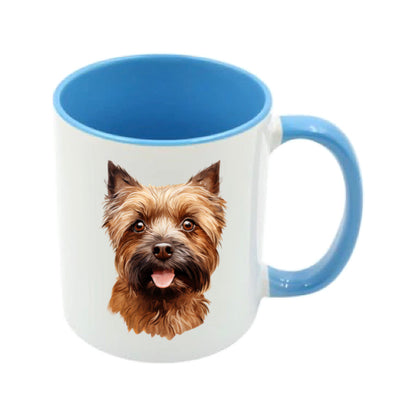 Mug - 11oz - Affenpinscher - brown 1