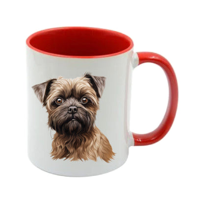 Mug - 11oz - Affenpinscher - brown 4