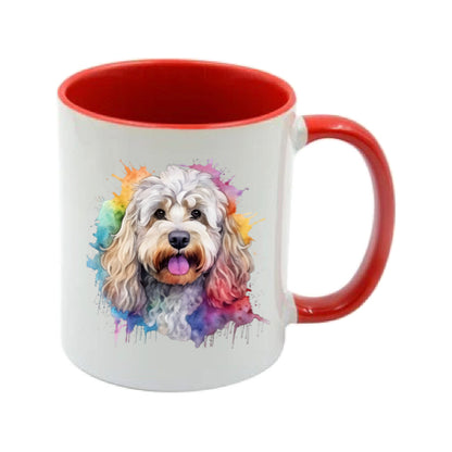 Mug - 11oz - Cockapoo in vibrant watercolours 1