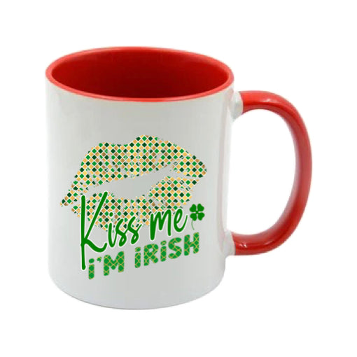 Mug - 11oz - St Patricks Day - Kiss me I'm irish