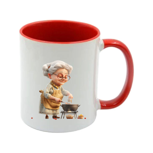 Mug - 11oz - OAP - Lady cooking 1
