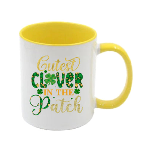 Mug - 11oz - St Patricks Day - Cutest Clover In the Patch