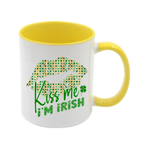 Mug - 11oz - St Patricks Day - Kiss me I'm irish