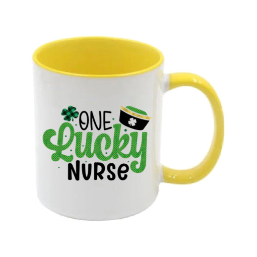 Mug - 11oz - St Patricks Day - One Lucky Nurse