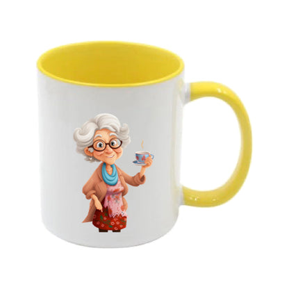 Mug - 11oz - OAP - Lady with a cuppa 1