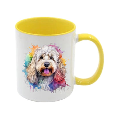 Mug - 11oz - Cockapoo in vibrant watercolours 1