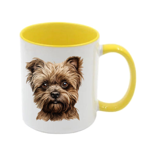 Mug - 11oz - Affenpinscher - brown 3