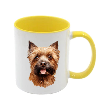 Mug - 11oz - Affenpinscher - brown 1