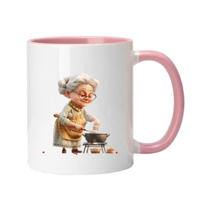 Mug - 11oz - OAP - Lady cooking 1