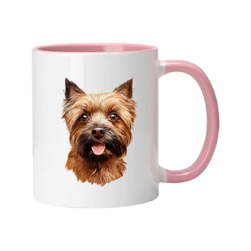 Mug - 11oz - Affenpinscher - brown 1