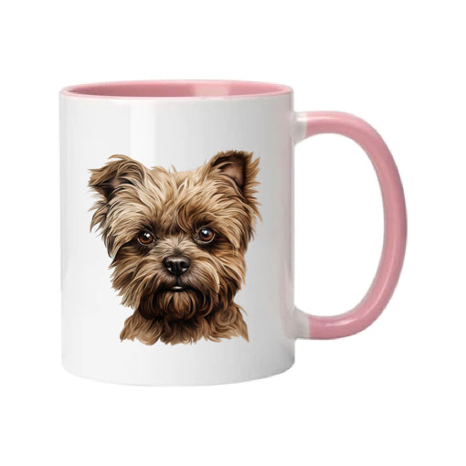 Mug - 11oz - Affenpinscher - brown 3