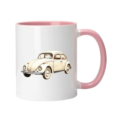 Mug - 11oz - VW Beetle - White