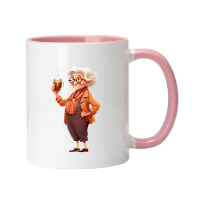 Mug - 11oz - OAP - Lady with a cuppa 3