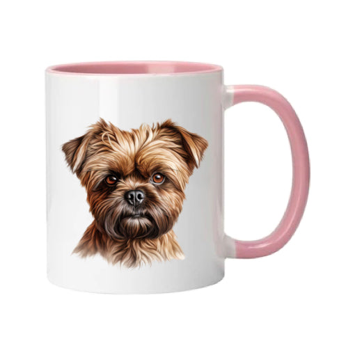 Mug - 11oz - Affenpinscher - brown 2
