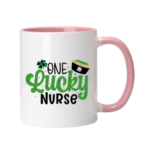 Mug - 11oz - St Patricks Day - One Lucky Nurse