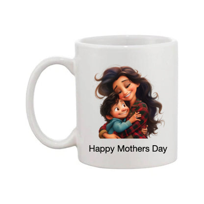Mug - 11oz - Lady & Boy Hugging 1