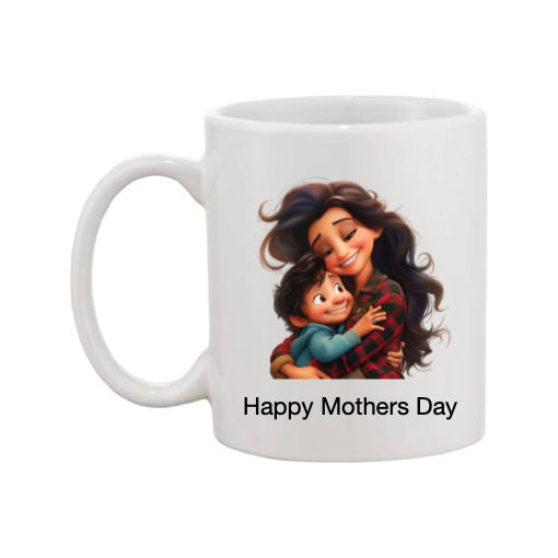 Mug - 11oz - Lady & Boy Hugging 1