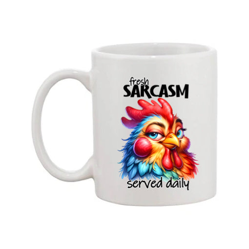 Mug - 11oz - Fresh sarcasm served daily 1