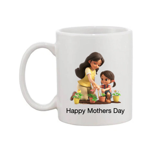 Mug - 11oz - Lady & Girl Gardening 4