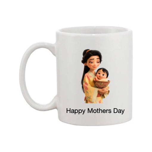 Mug - 11oz - Lady & Boy Hugging 3