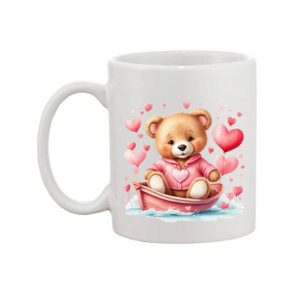 Mug - 11oz - Bear in a boat